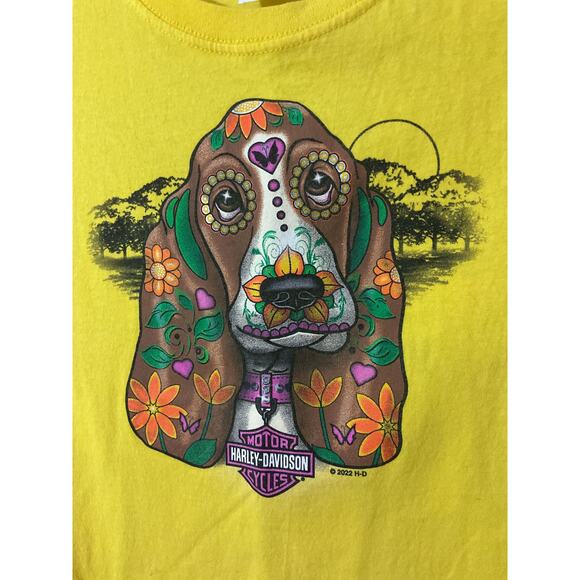 Harley-Davidson Large Youth 14/16 Rocky Top TN. Tee Beagle - Picture 3 of 8